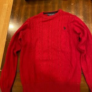 Sweater size small red